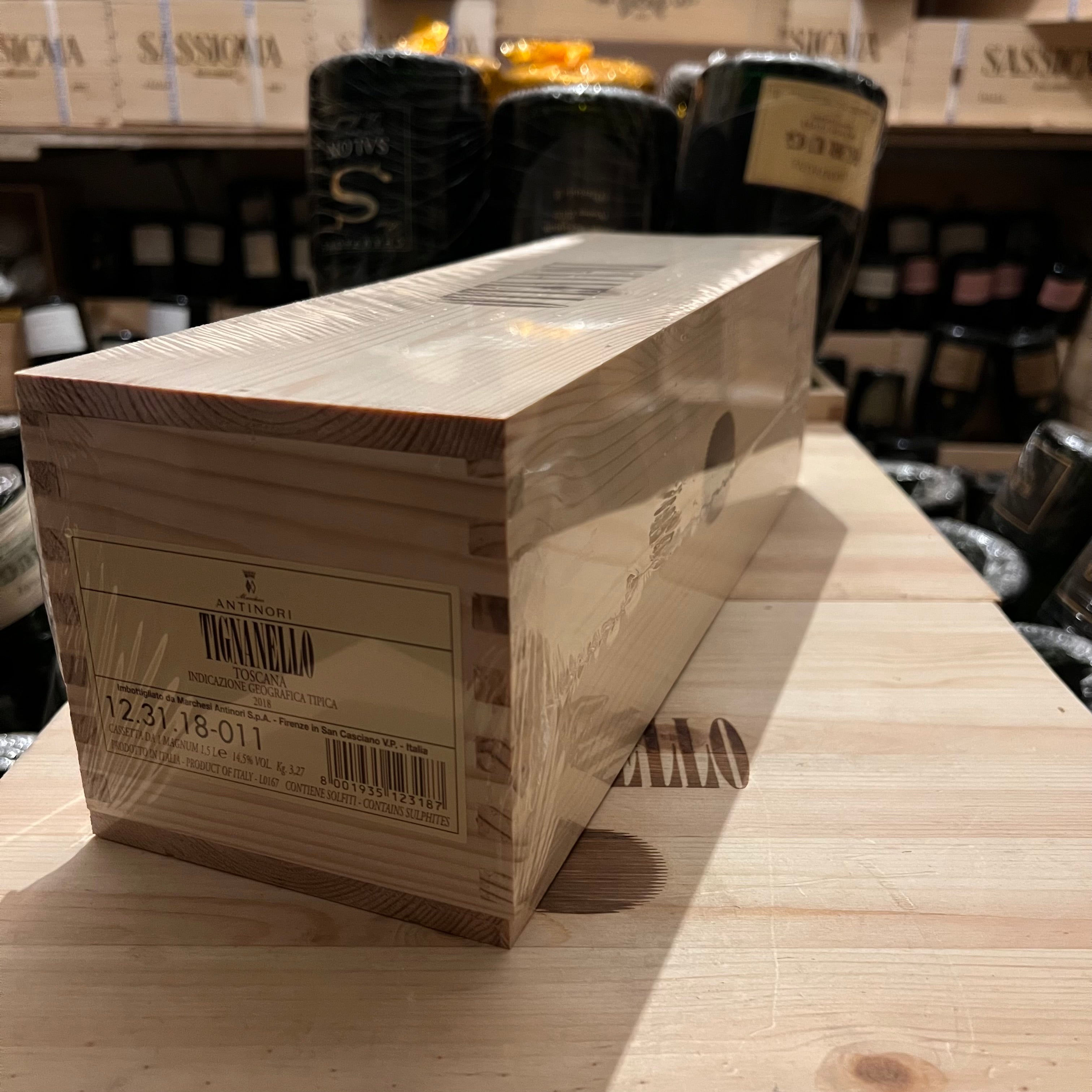 Tignanello 2018 Magnum Marchesi Antinori - in Cassa Legno