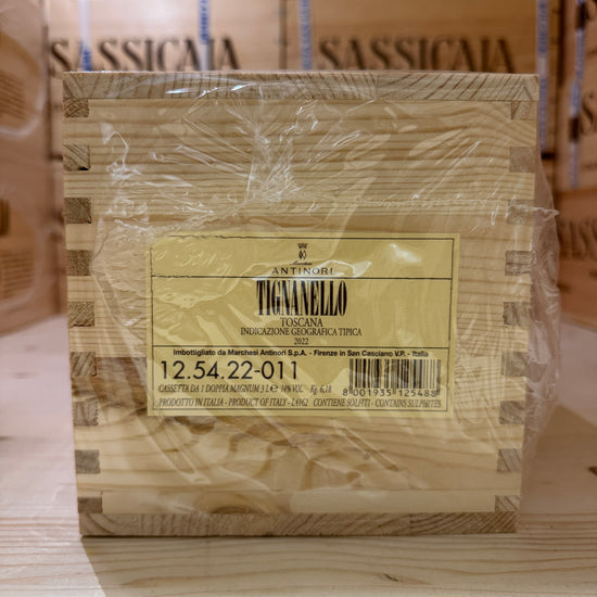 Tignanello 2022 Jeroboam Marchesi Antinori - in Cassa Legno