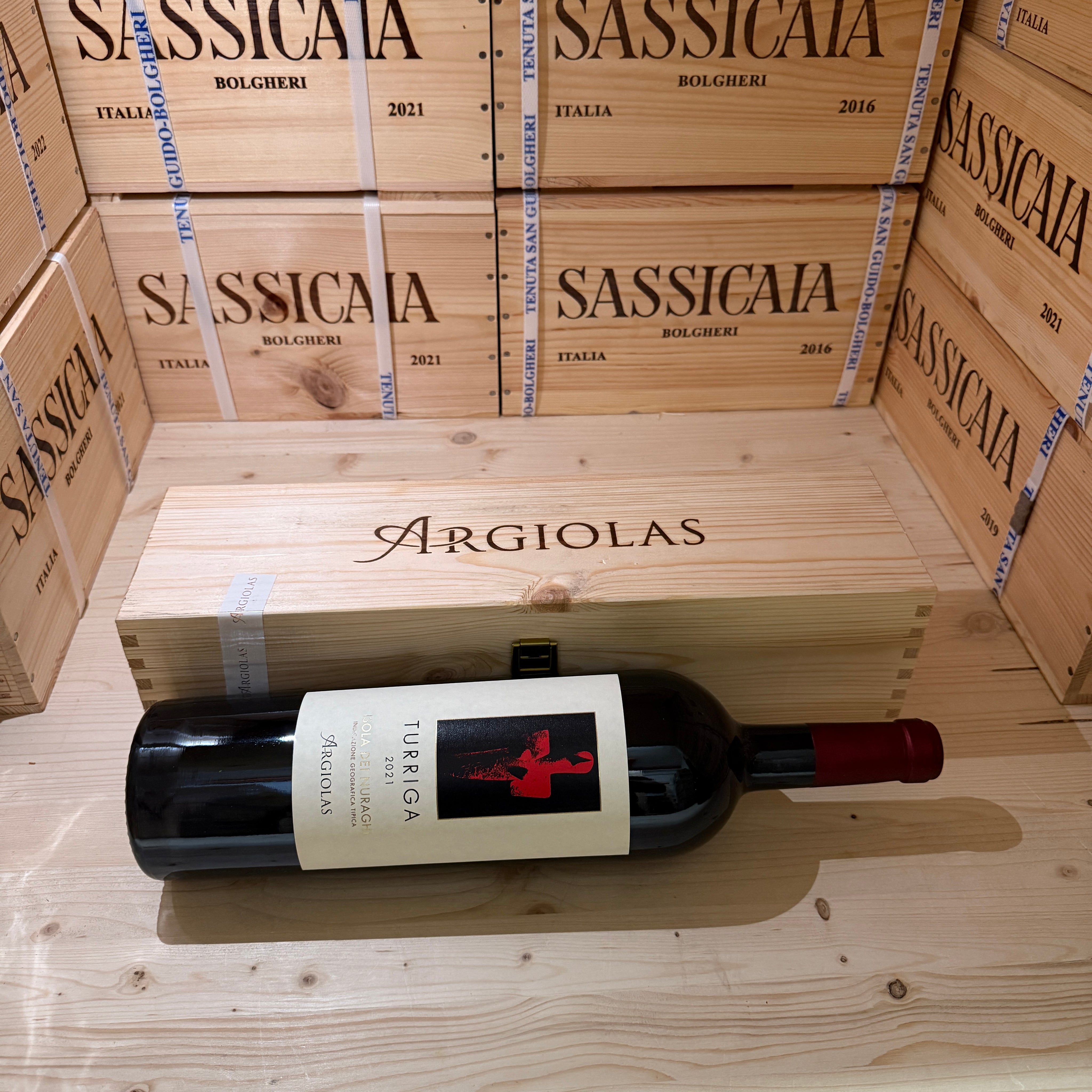 Turriga 2021 Magnum Isola dei Nuraghi IGT Argiolas - in Cassa Legno