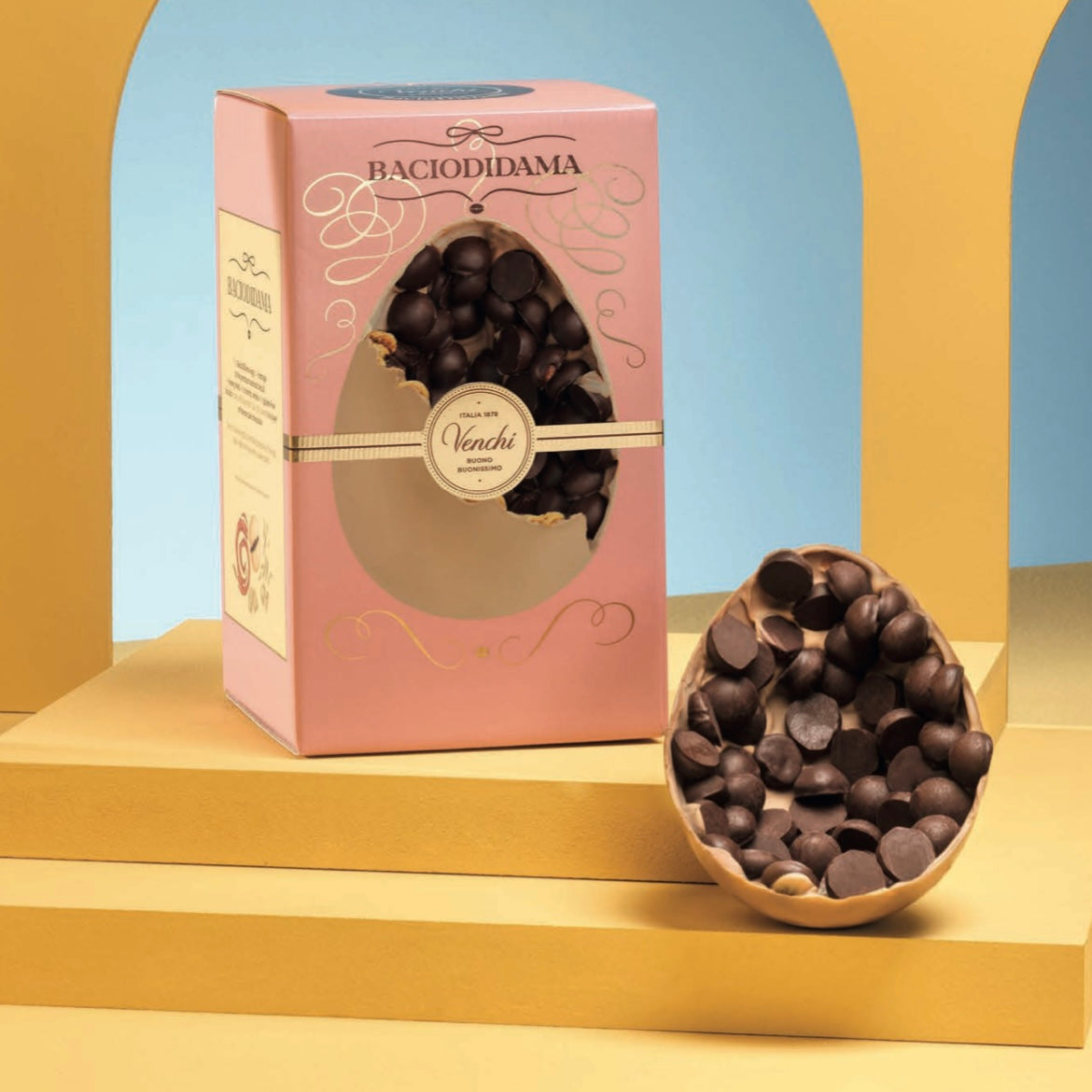 Uovo Bacio Di Dama Fondente 540g Venchi
