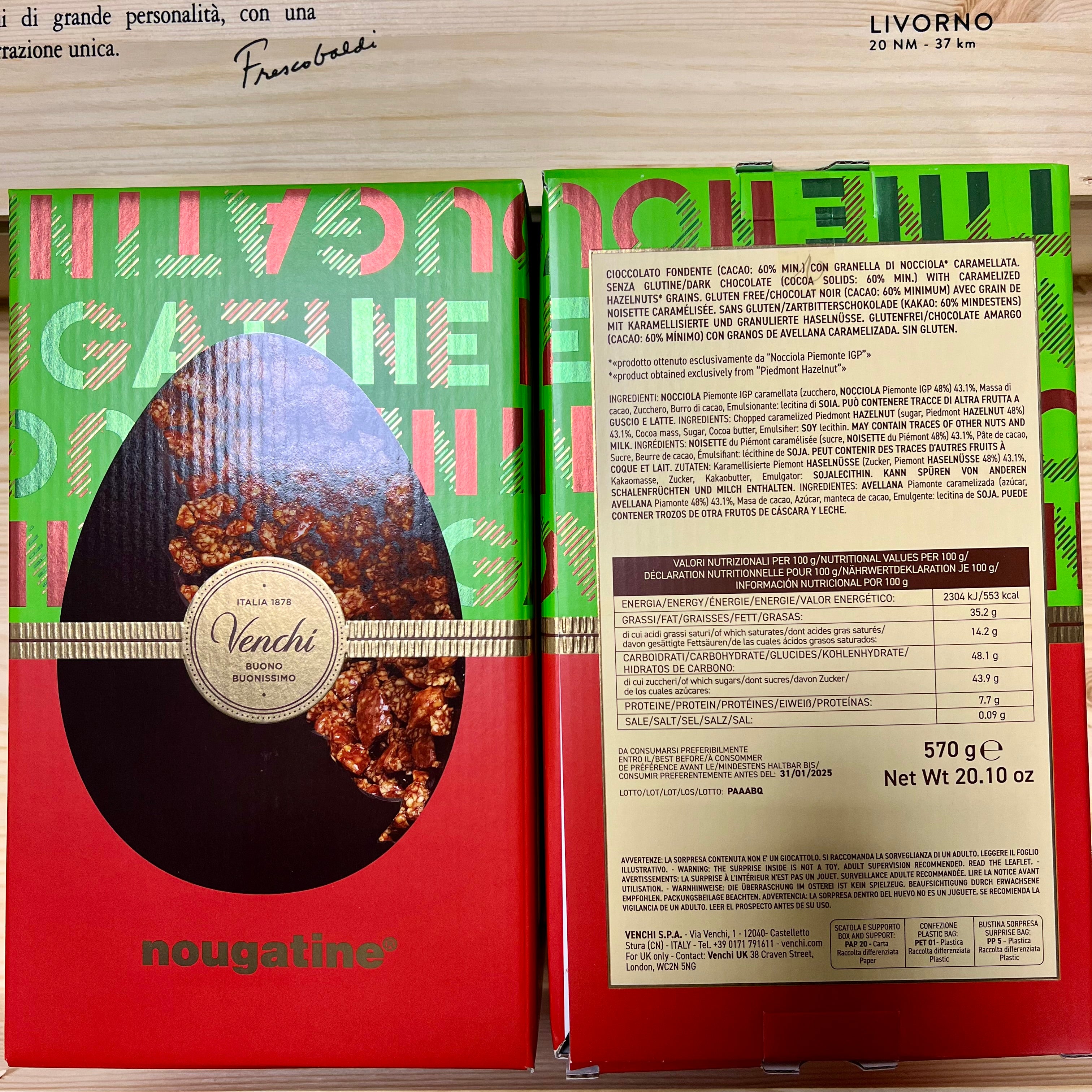 Uovo Nougatine 570g Venchi