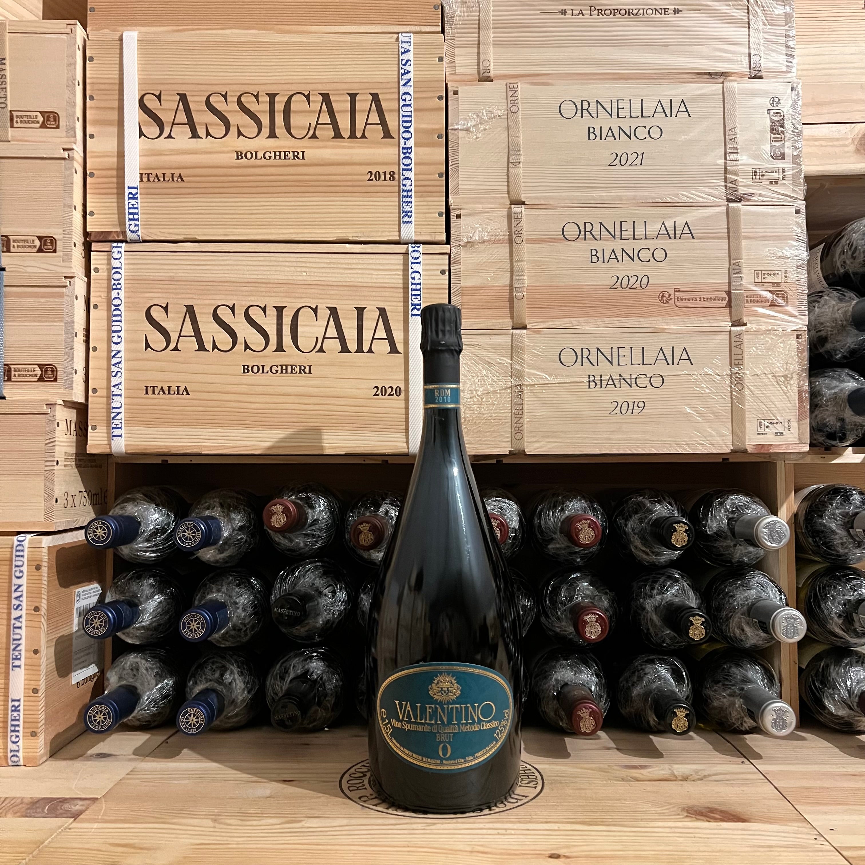 Valentino Brut Zero 2010 Magnum Rocche dei Manzoni