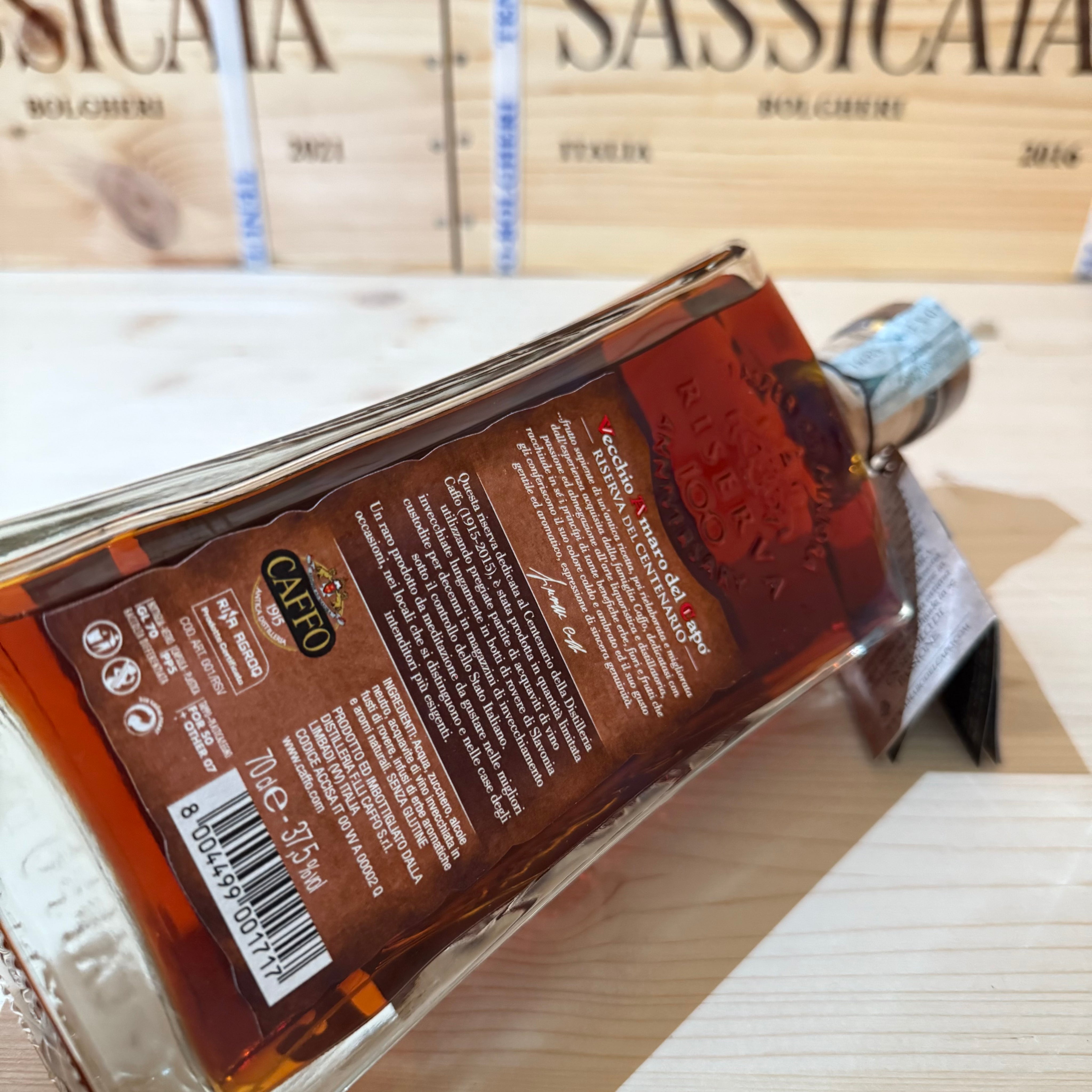 Vecchio Amaro del Capo Riserva del Centenario Caffo - 37,5% Vol. 70cl