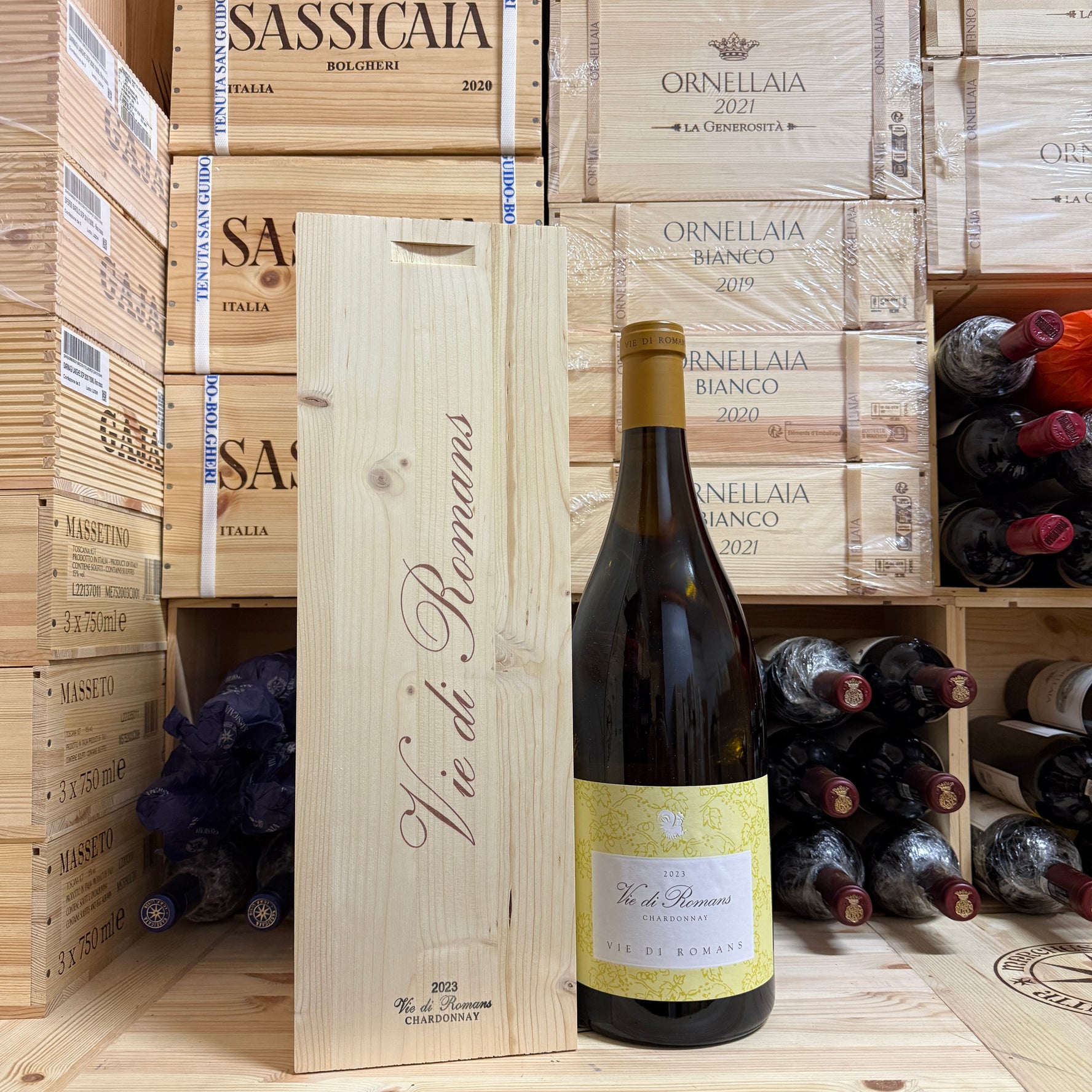 Vie di Romans 2023 DOC Friuli Isonzo Chardonnay Jeroboam - in Cassa Legno