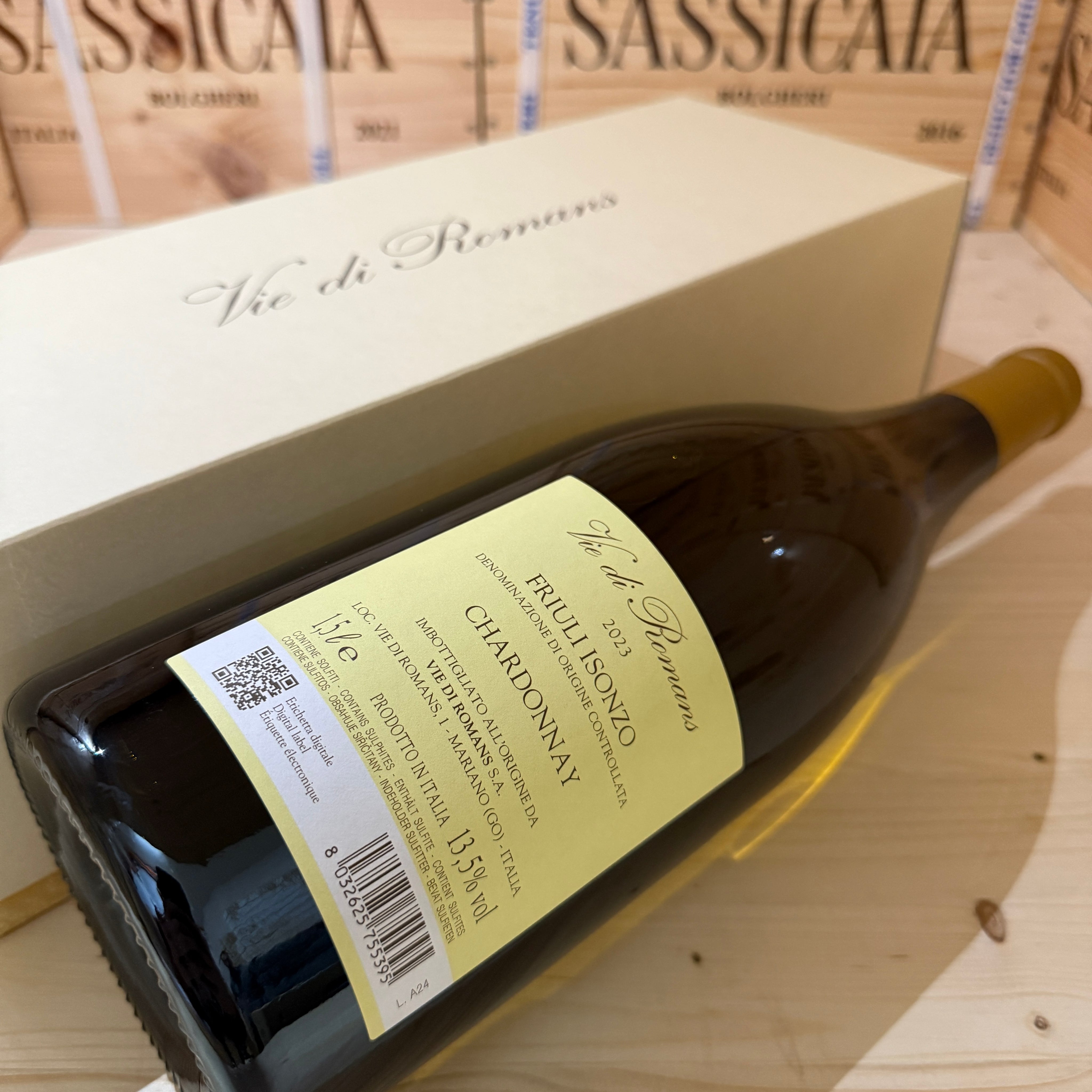 Vie di Romans 2023 DOC Friuli Isonzo Chardonnay Magnum - Astucciato