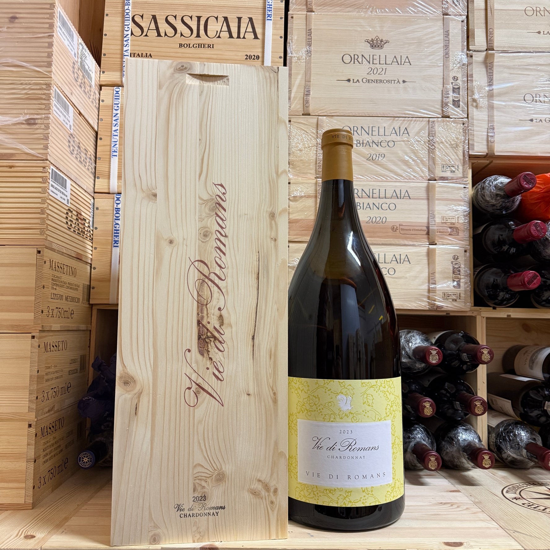 Vie di Romans 2023 DOC Friuli Isonzo Chardonnay McKenzie - 5L in Cassa Legno