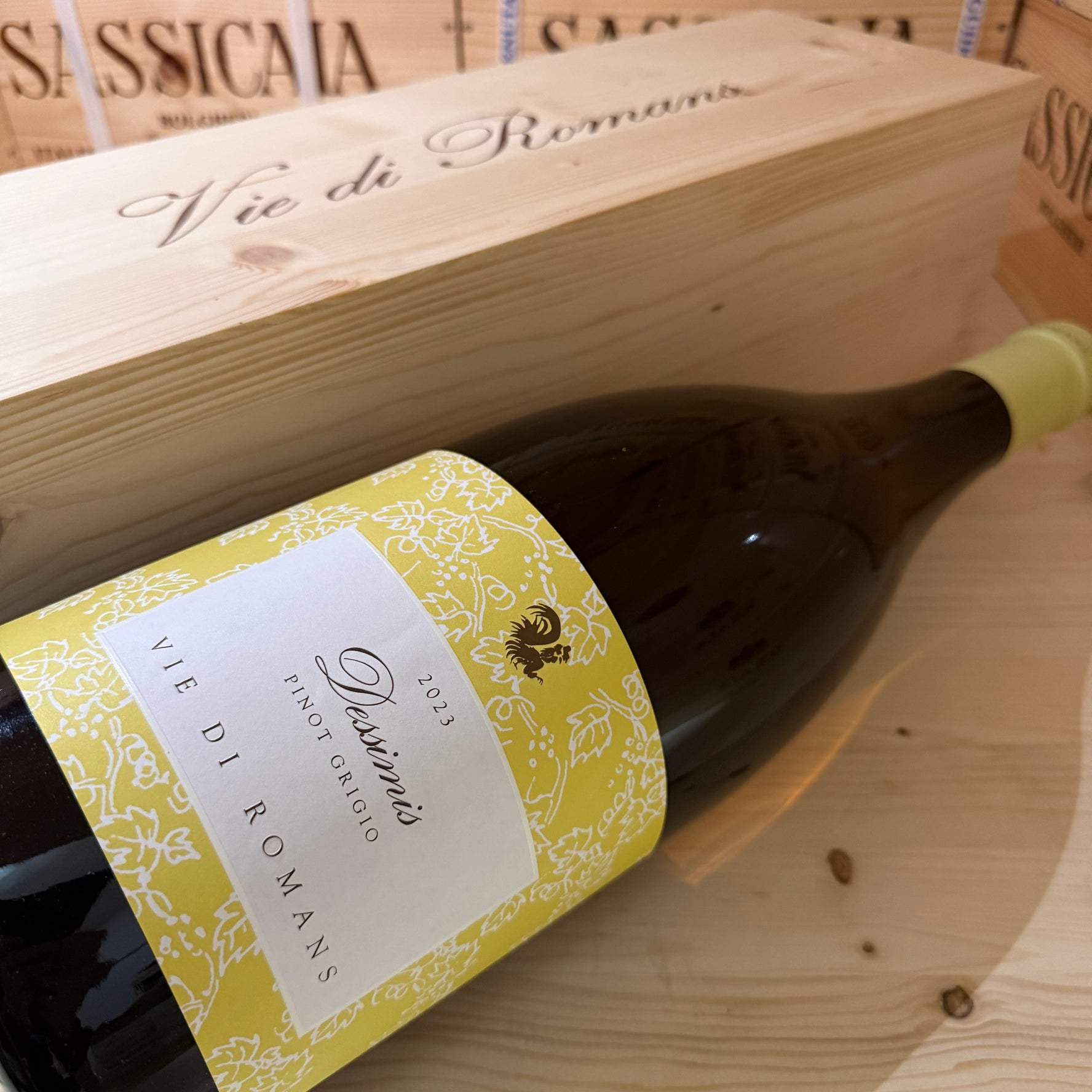 Vie di Romans Dessimis 2023 Jeroboam DOC Friuli Isonzo Pinot Grigio - in Cassa Legno