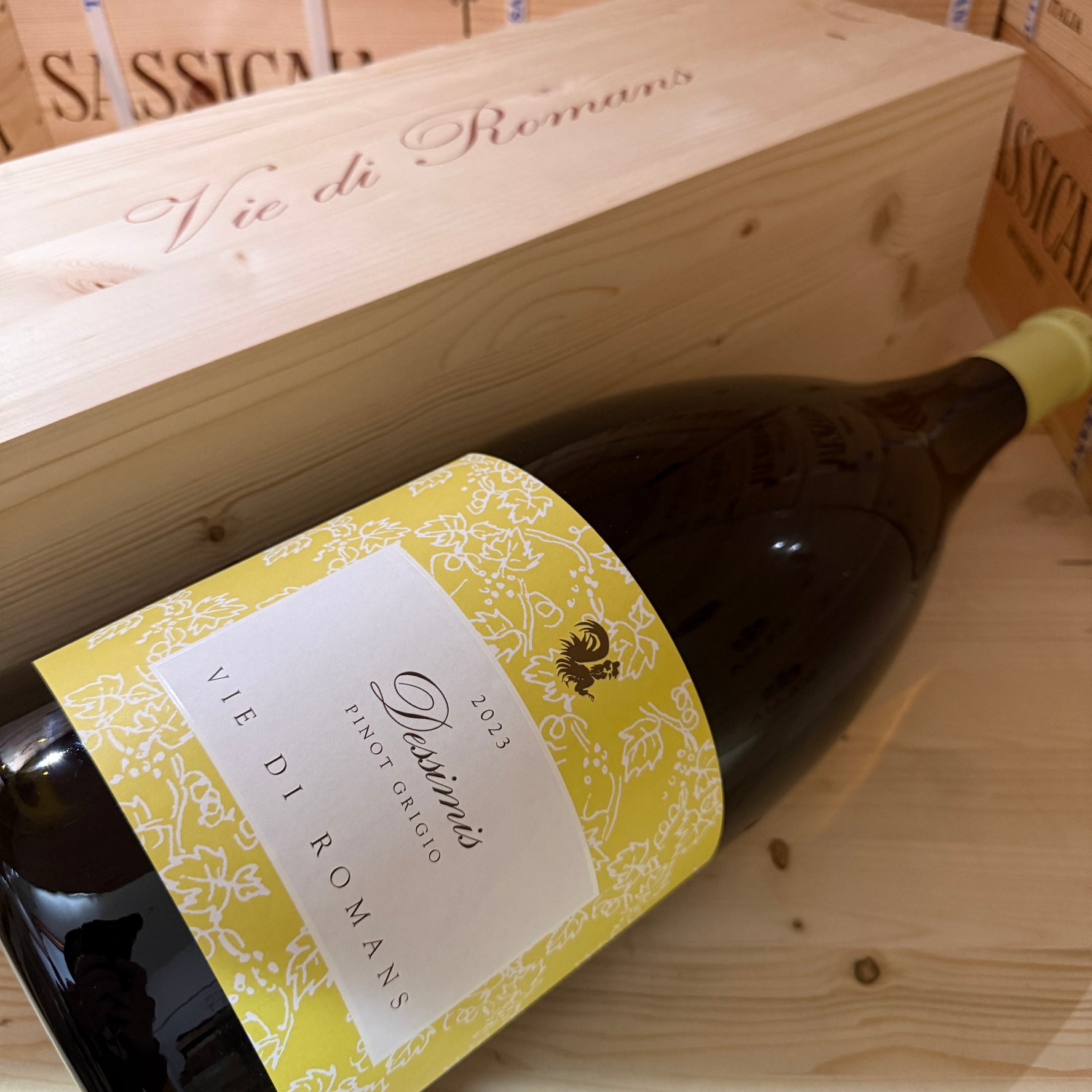 Vie di Romans Dessimis 2023 McKenzie DOC Friuli Isonzo Pinot Grigio - 5L in Cassa Legno