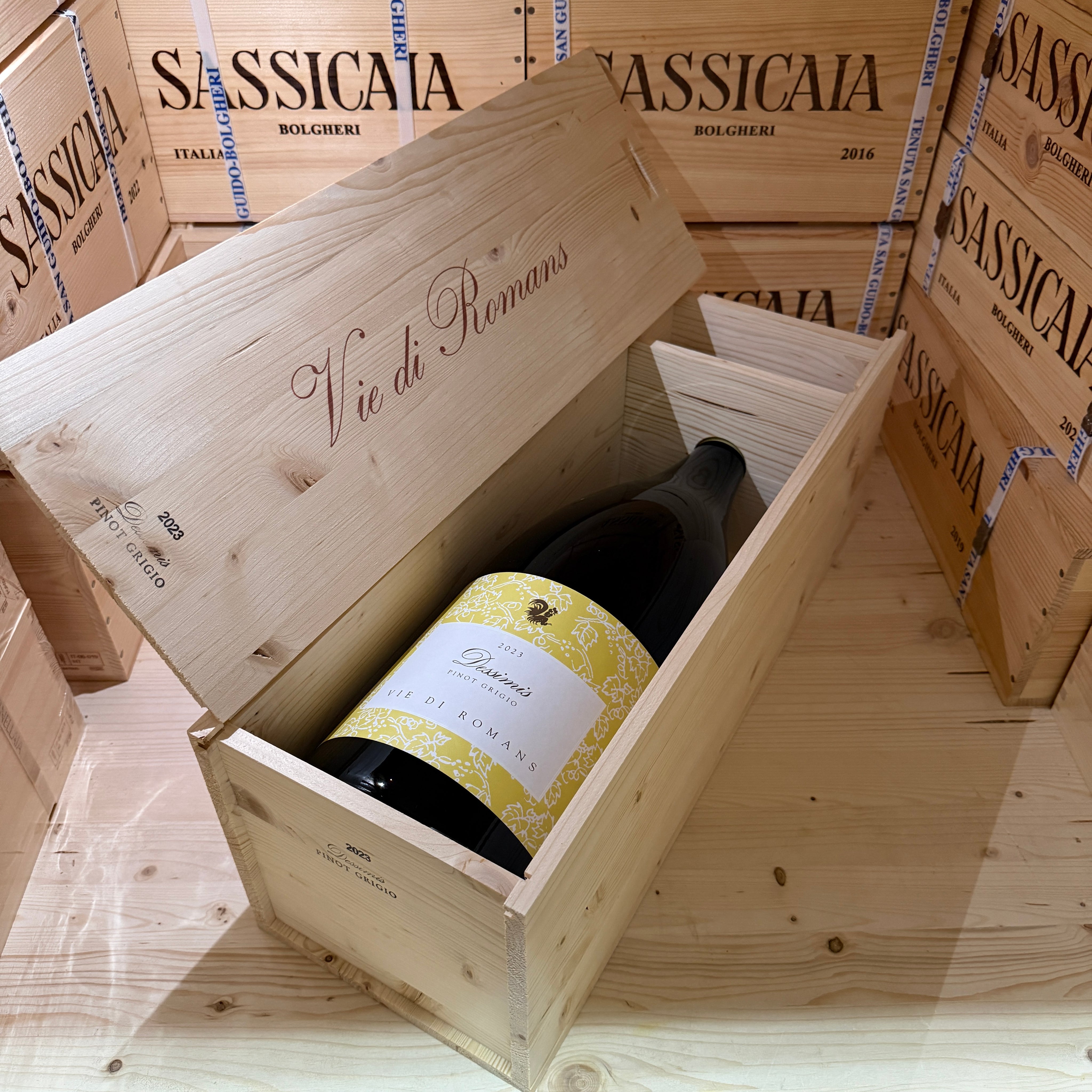 Vie di Romans Dessimis 2023 McKenzie DOC Friuli Isonzo Pinot Grigio - 5L in Cassa Legno