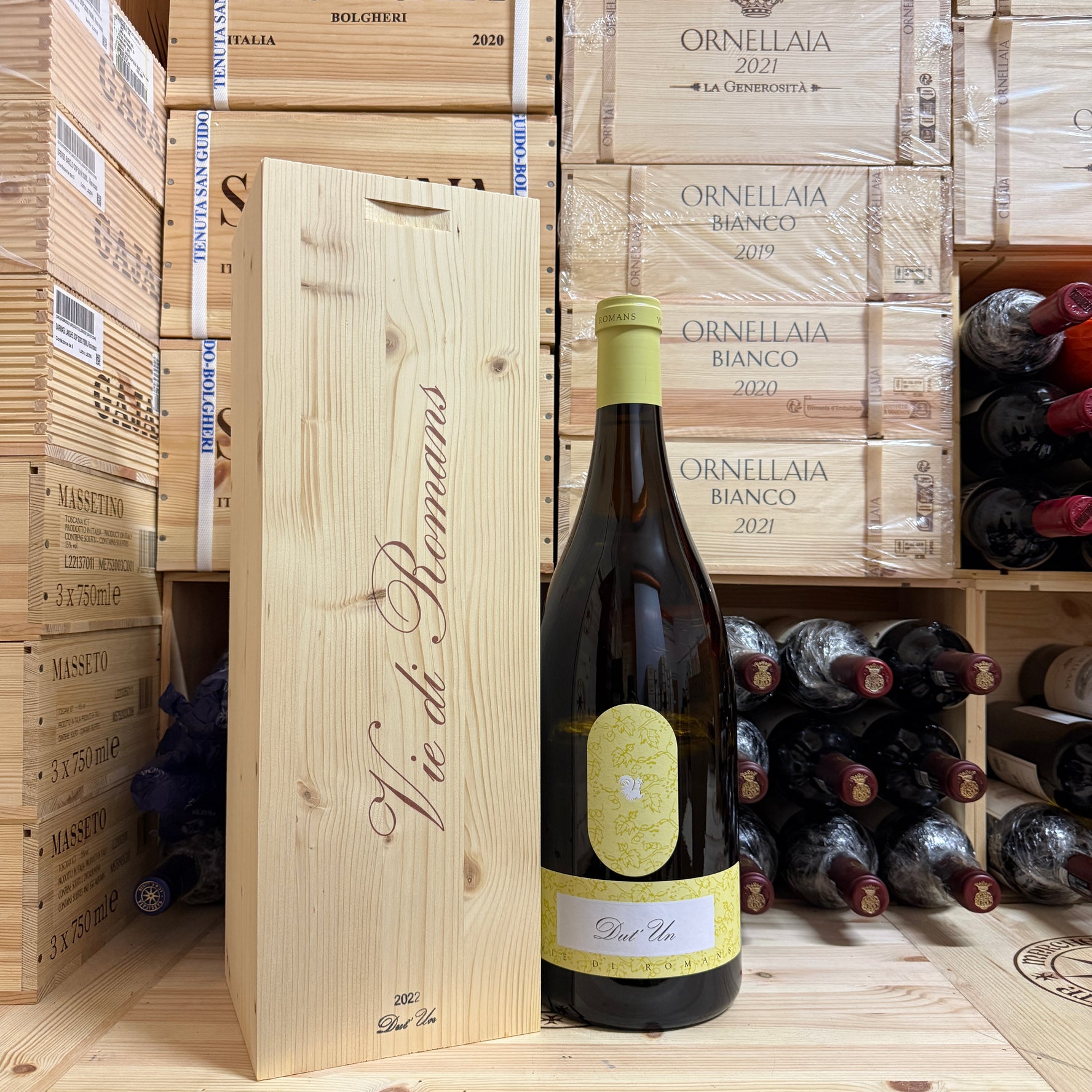 Vie di Romans Dut'Un 2022 Jeroboam Venezia Giulia IGT Bianco