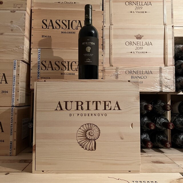Auritea 2017 Tenute Lunelli Cassa Legno 6 Bottiglie