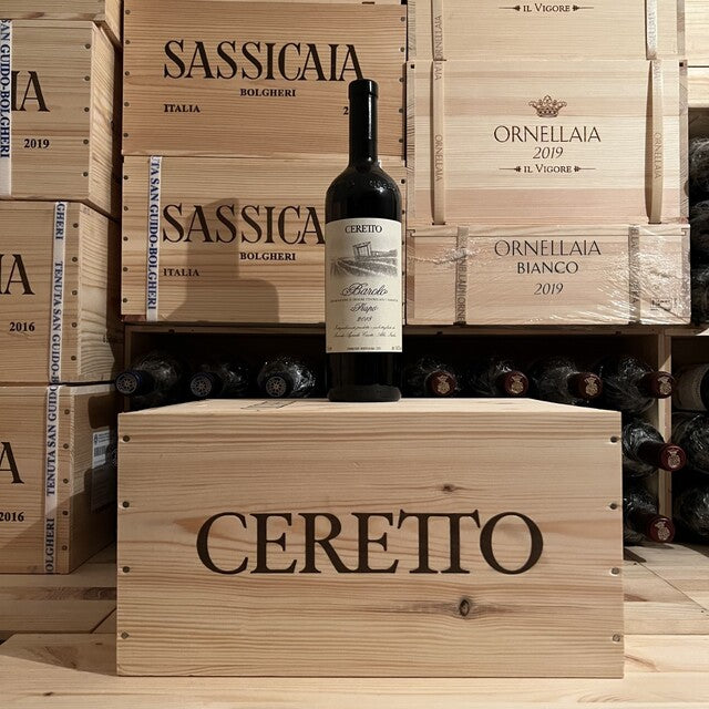 Barolo DOCG Prapò 2018 Ceretto - Cassa Legno 6 Bottiglie