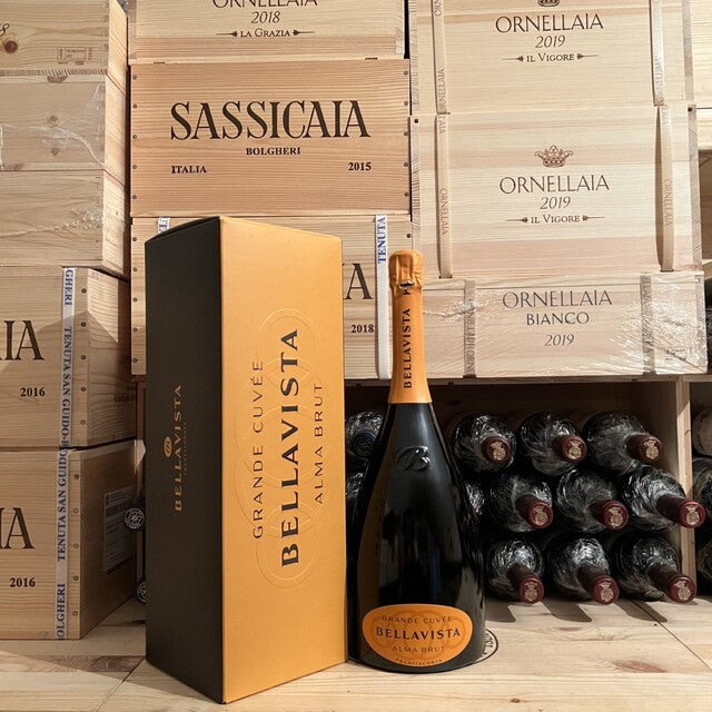 Franciacorta Bellavista Grande Cuvee Alma Brut Magnum Astucciato