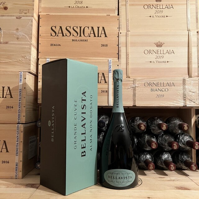 Franciacorta Bellavista Grande Cuvee Alma Non Dosato Magnum Astucciato