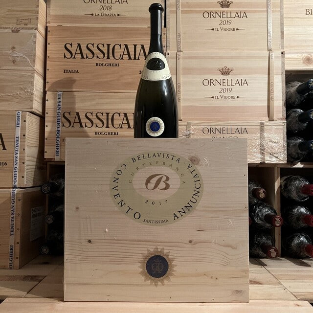 Bellavista Convento Santissima Annunciata 2017 Curtefranca Bianco DOC - Cassa Legno 6 Bottiglie
