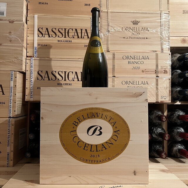 Bellavista Uccellanda 2018 Curtefranca Bianco DOC Cassa Legno 6 Bottiglie