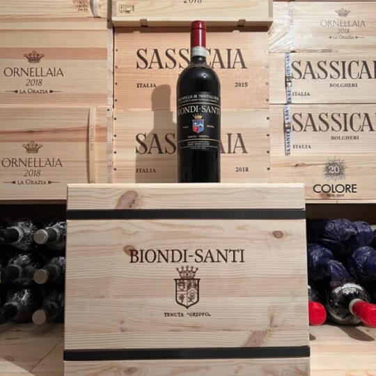 Brunello di Montalcino Tenuta Greppo 2016 Biondi Santi - Cassa Legno 6 Bottiglie
