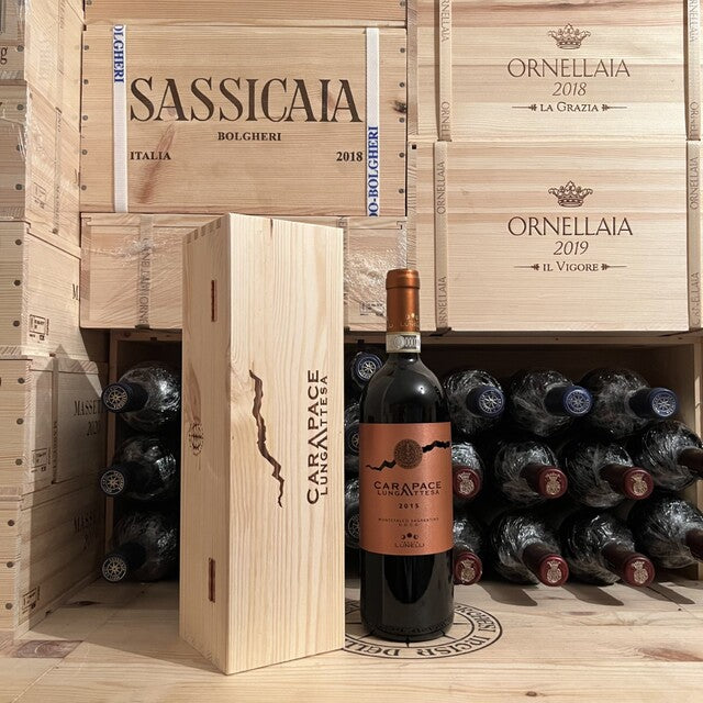 Carapace Lunga Attesa 2015 Montefalco Sagrantino DOCG Tenute Lunelli in Cassa Legno