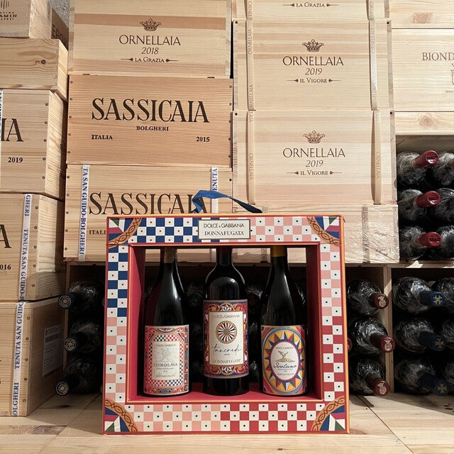 Cornice 3 Bottiglie Limited Edition Donnafugata e Dolce&Gabbana