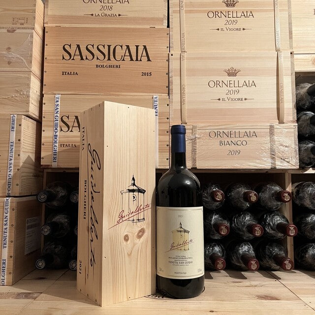 Guidalberto 2021 Magnum in Cassa Legno Tenuta San Guido