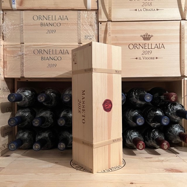 Masseto 2018 Toscana IGT Tenuta Masseto in Cassa Legno