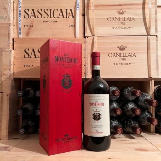 Montesodi 2018 Magnum in Cassa Legno Chianti Rufina Riserva DOCG Marchesi Frescobaldi