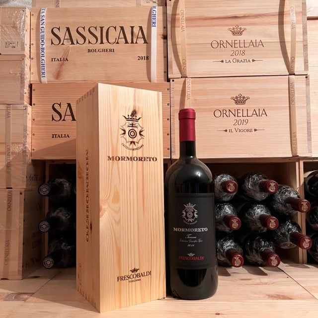 Mormoreto 2018 Magnum in Cassa Legno Toscana Rosso IGT Marchesi Frescobaldi