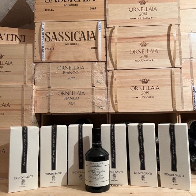 Olio Biondi Santi Tenuta Greppo 2021 - Olio EVO 0,5 l Astucciato