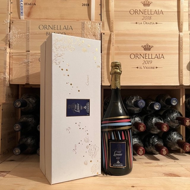 Pommery Cuvee Louise Brut Millesime 2005 in Cofanetto