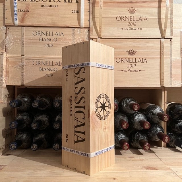 Sassicaia 2018 Tenuta San Guido Magnum 1,5 l in Cassa Legno