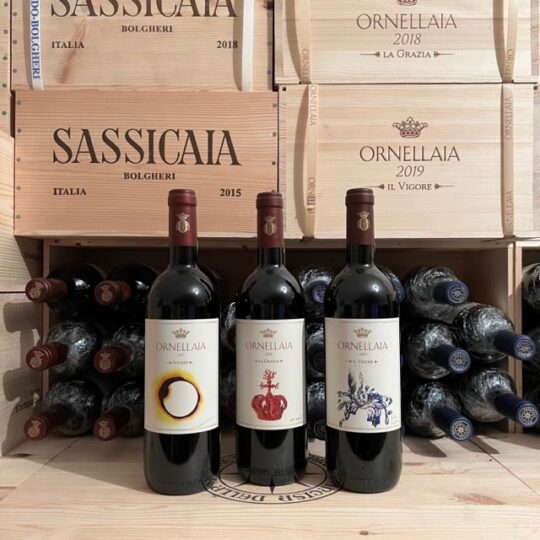 Ornellaia Etichetta d'Artista Mini Verticale 2019 2018 2017
