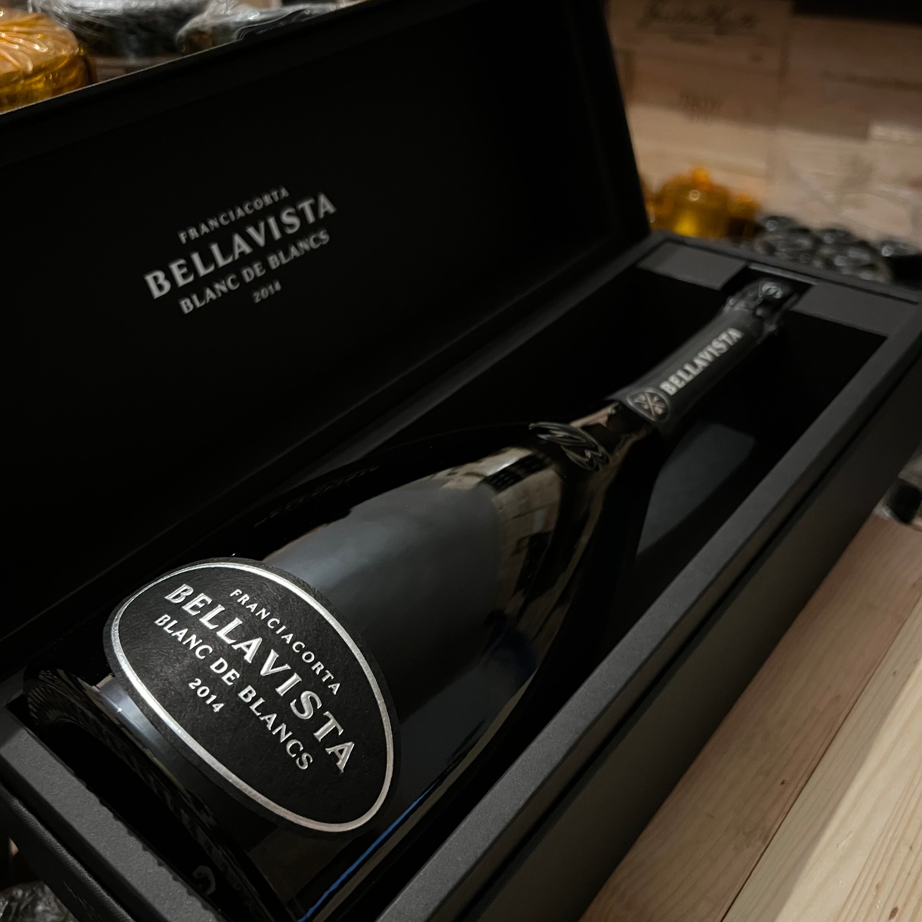 Franciacorta Bellavista BB14 Blanc de Blancs Magnum 2014 in Cofanetto