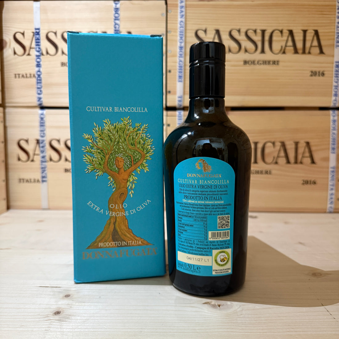 Donnafugata Biancolilla Olio EVO 2025/2026 - 500ml Astucciato