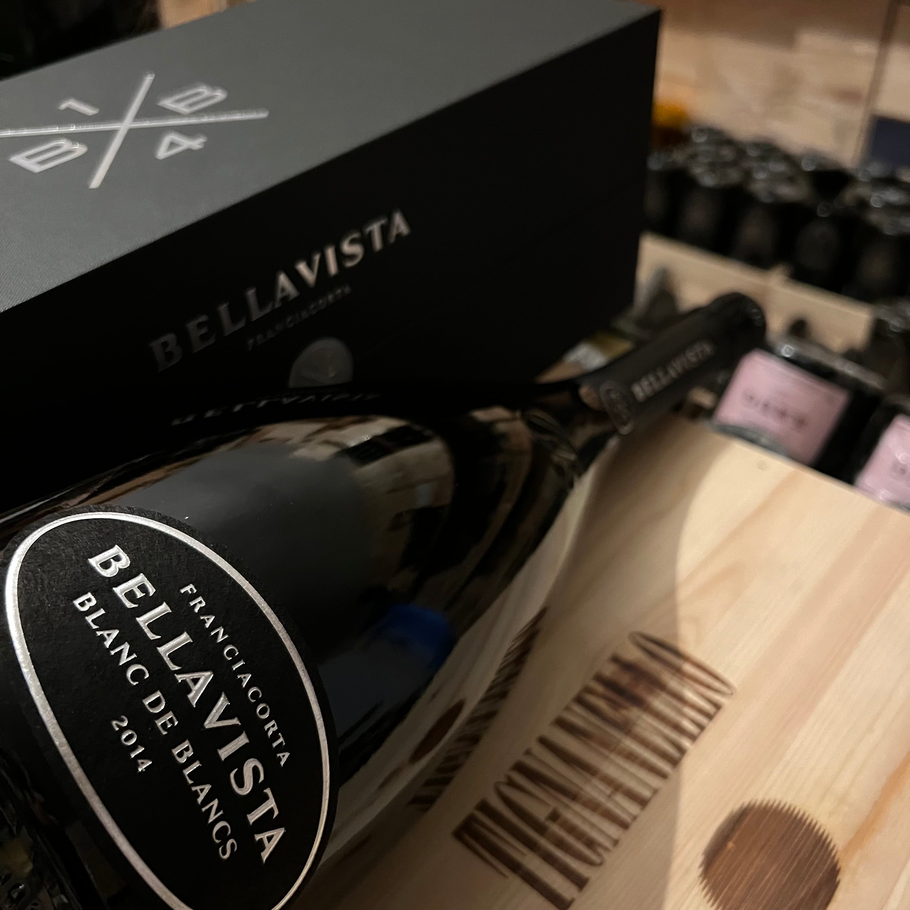 Franciacorta Bellavista BB14 Blanc de Blancs Magnum 2014 in Cofanetto