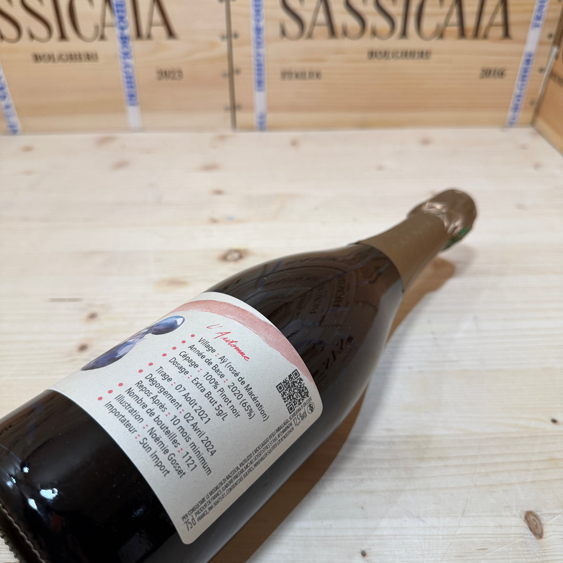 Champagne Paul Gosset Au Fils des Temps L'Automne Rosé - Deg. 04/2024