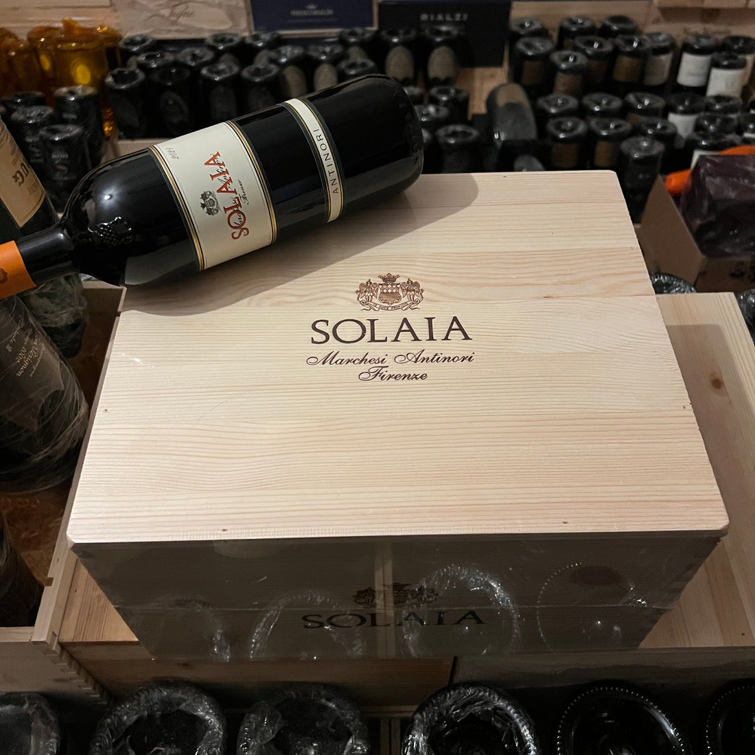 Solaia 2021 Tenuta Tignanello Marchesi Antinori - Cassa Legno 6 Bottiglie