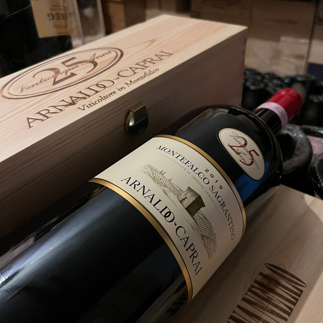 Montefalco Sagrantino DOCG 25 Anni Jeroboam 2019 Arnaldo Caprai in Cassa Legno