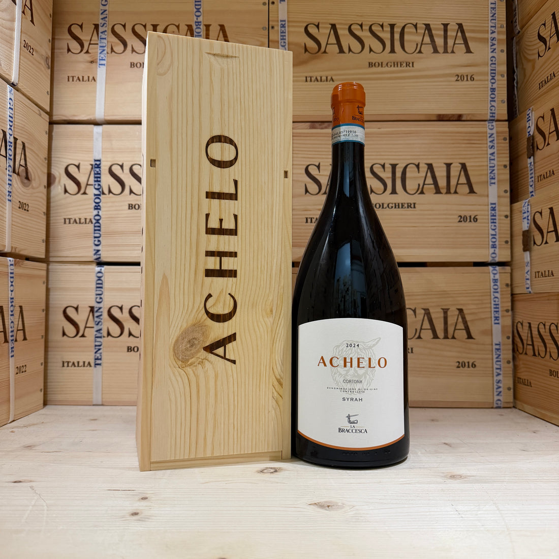 Achelo 2024 Magnum La Braccesca Marchesi Antinori - in Cassa Legno