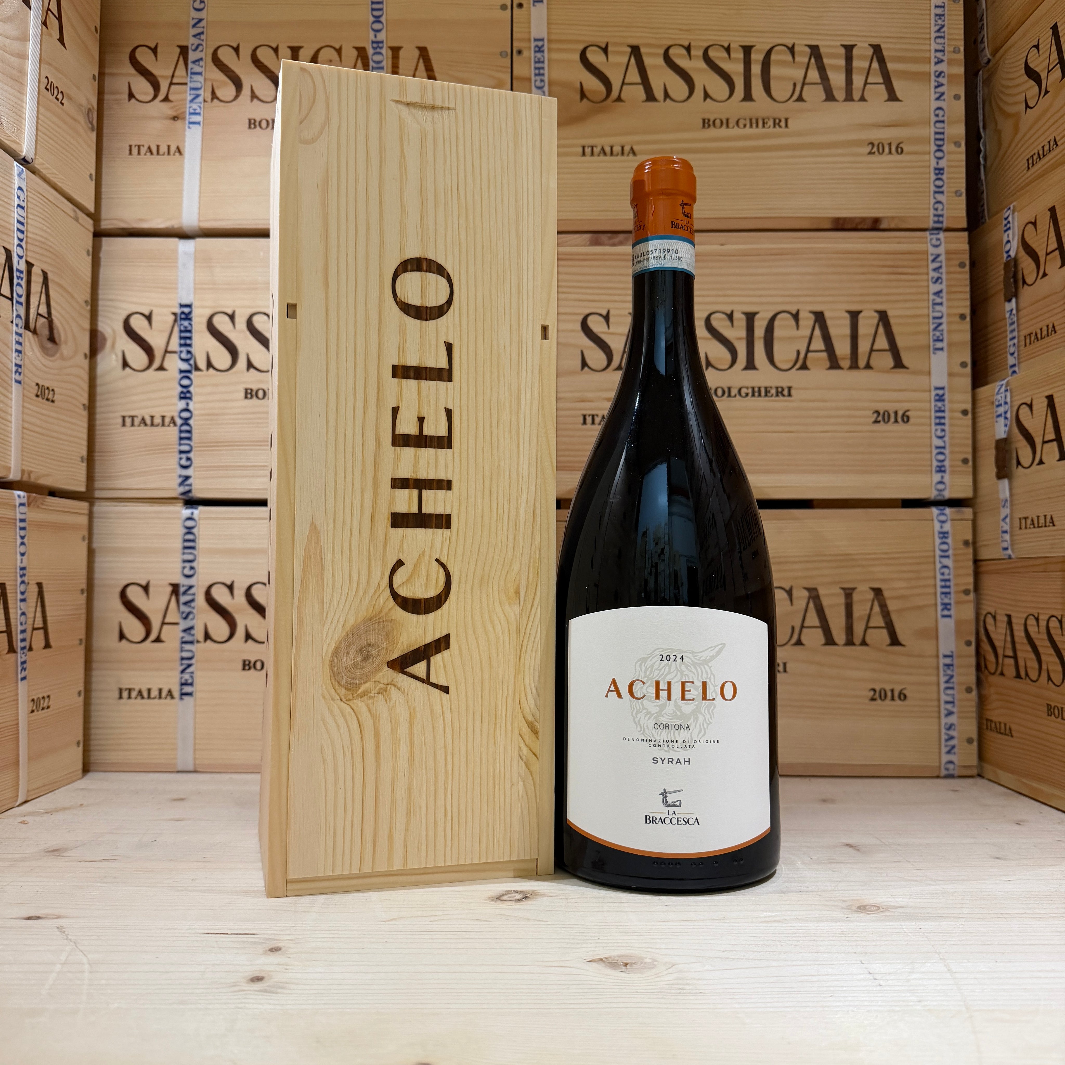 Achelo 2024 Magnum La Braccesca Marchesi Antinori - in Cassa Legno