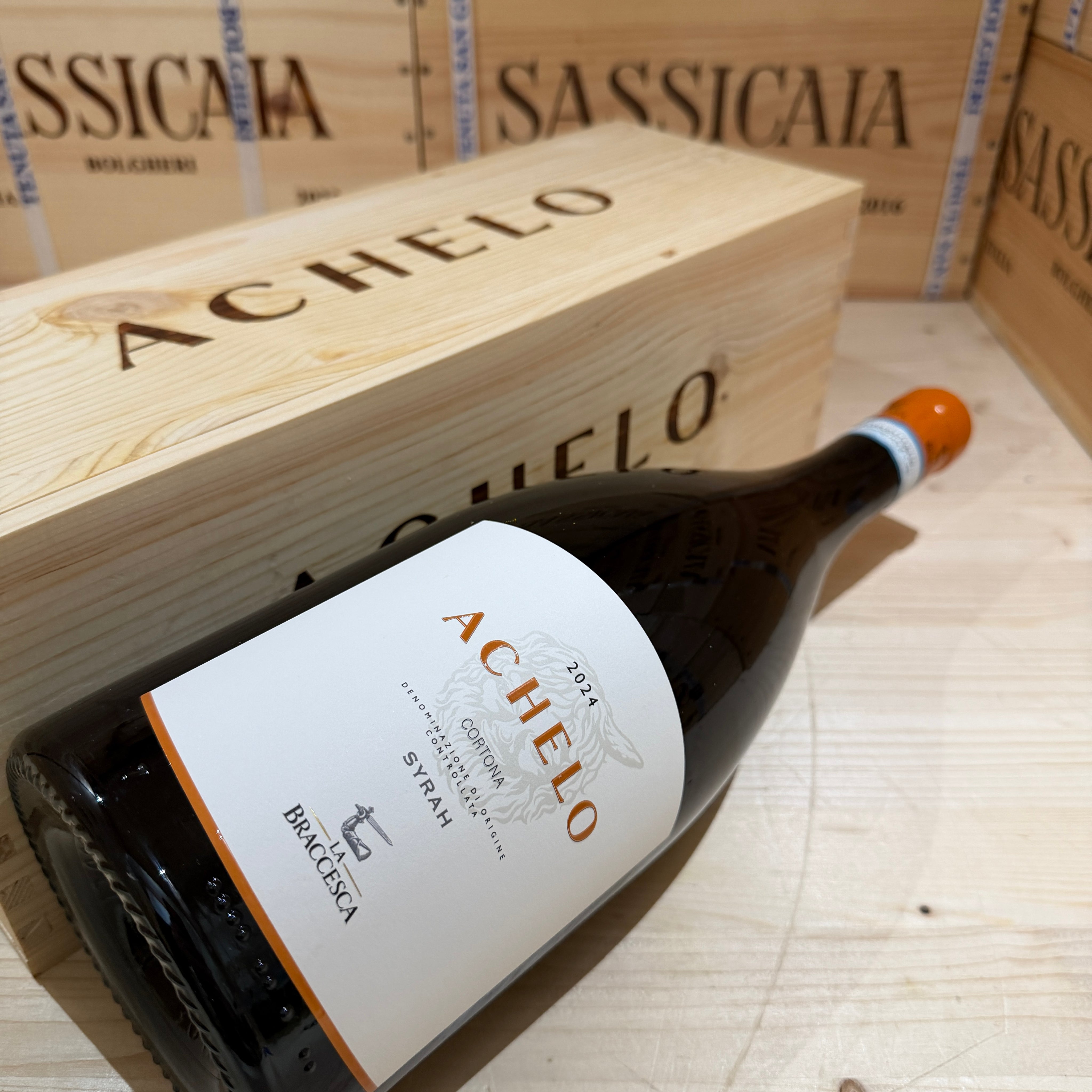 Achelo 2024 Magnum La Braccesca Marchesi Antinori - in Cassa Legno