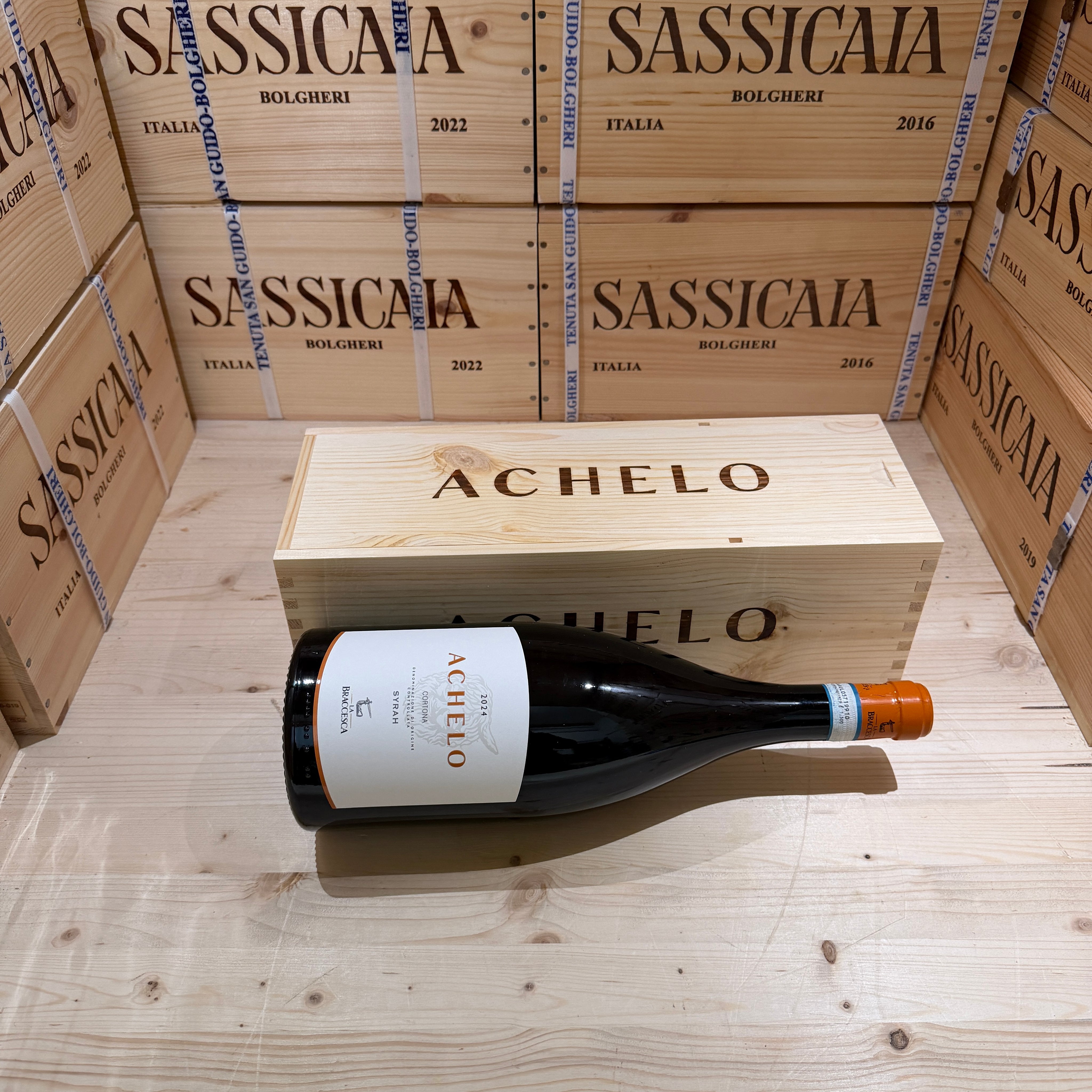 Achelo 2024 Magnum La Braccesca Marchesi Antinori - in Cassa Legno