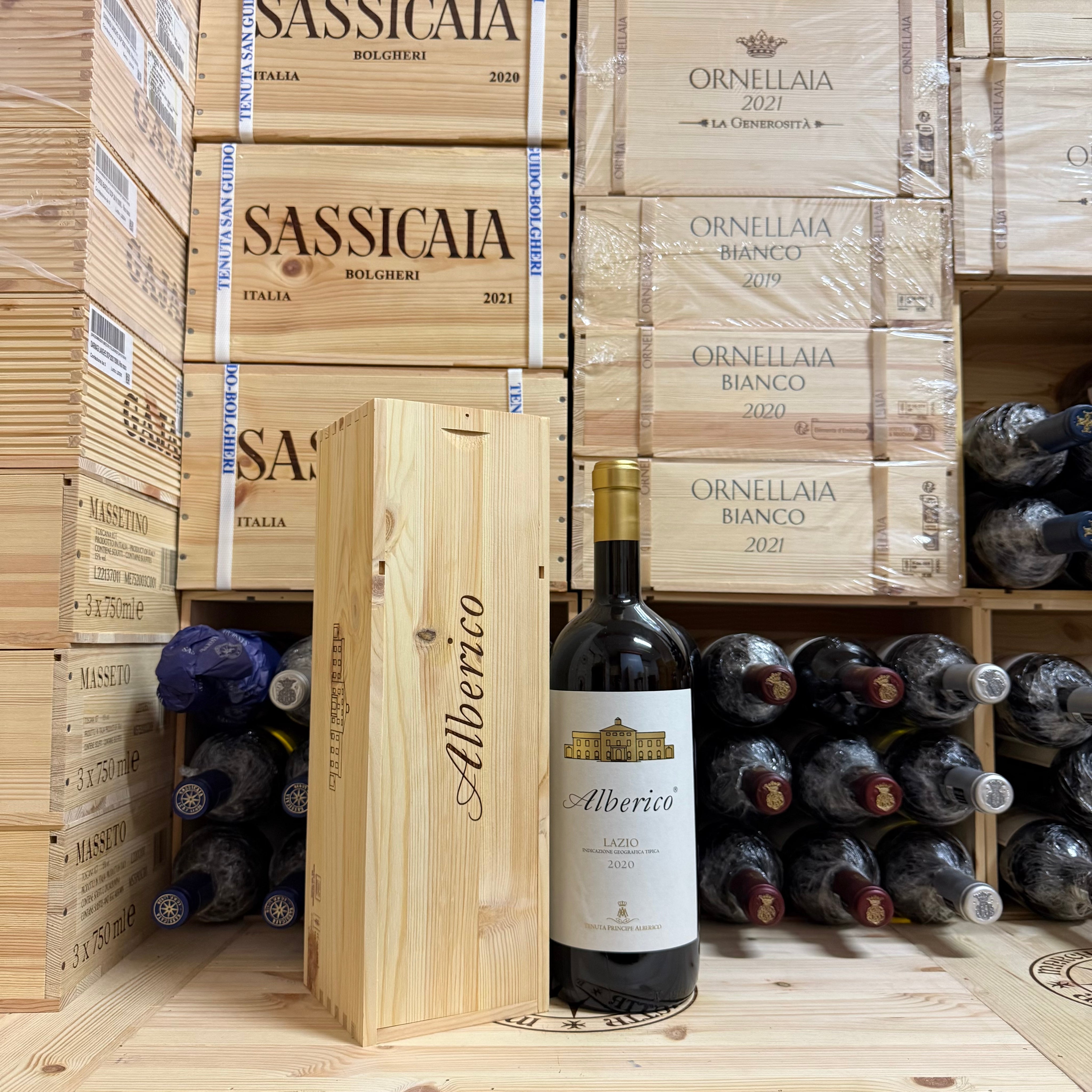 Alberico Bianco 2020 Magnum Tenuta Principe Alberico - in Cassa Legno