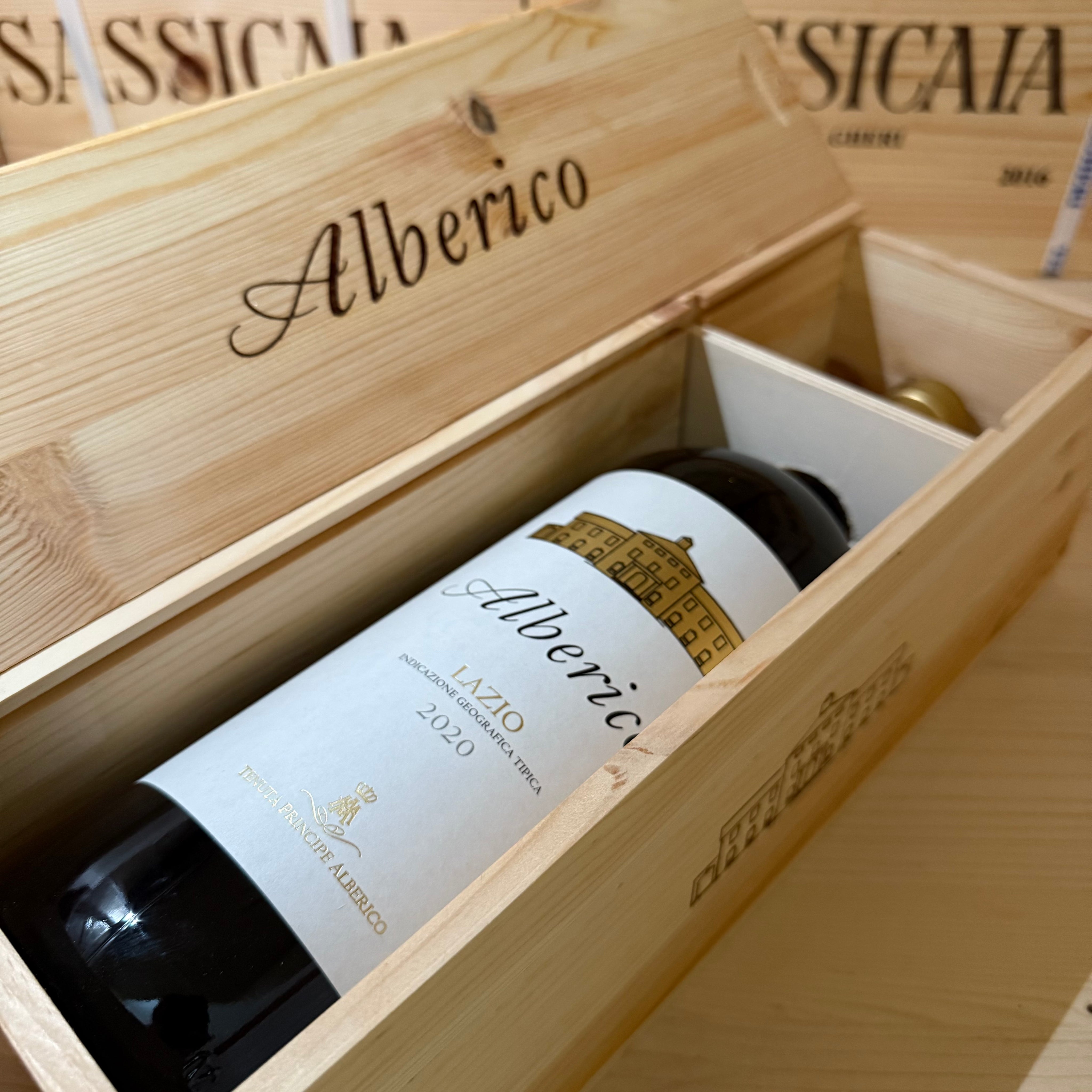 Alberico Bianco 2020 Magnum Tenuta Principe Alberico - in Cassa Legno
