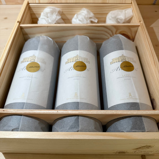 Alberico Bianco 2020 Tenuta Principe Alberico - Cassa Legno 3 Bottiglie