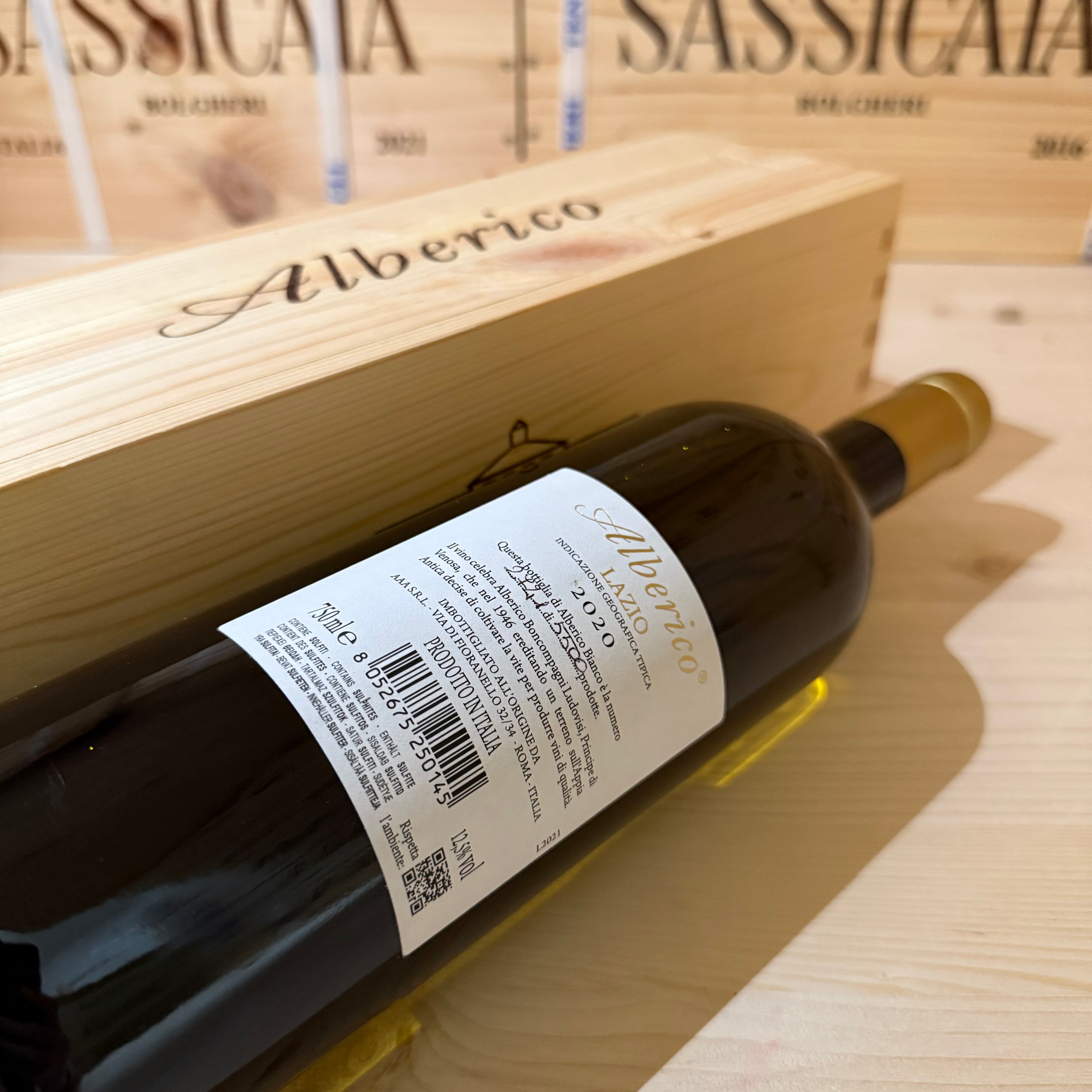 Alberico Bianco 2020 Tenuta Principe Alberico - in Cassa Legno