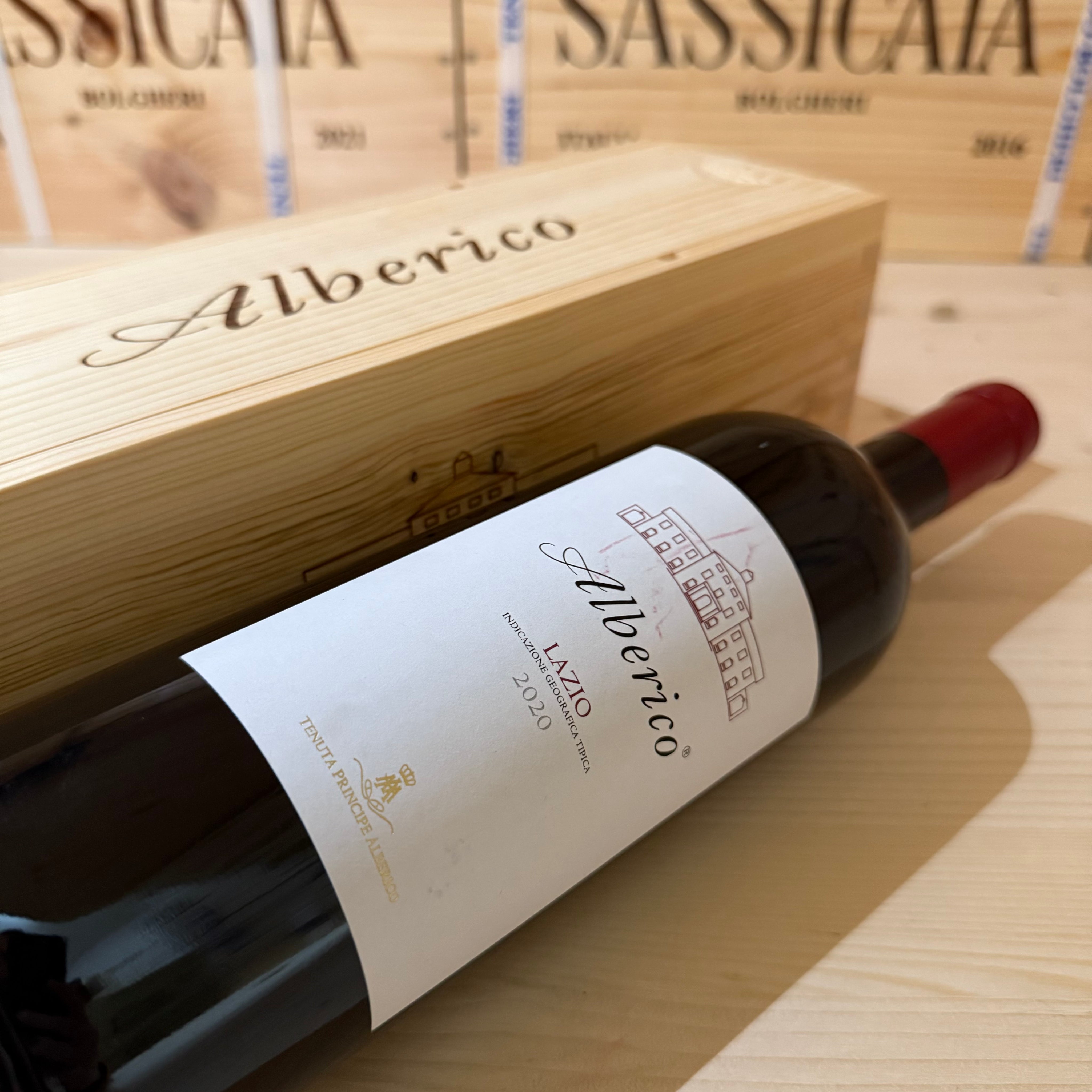Alberico Rosso 2020 Tenuta Principe Alberico - in Cassa Legno