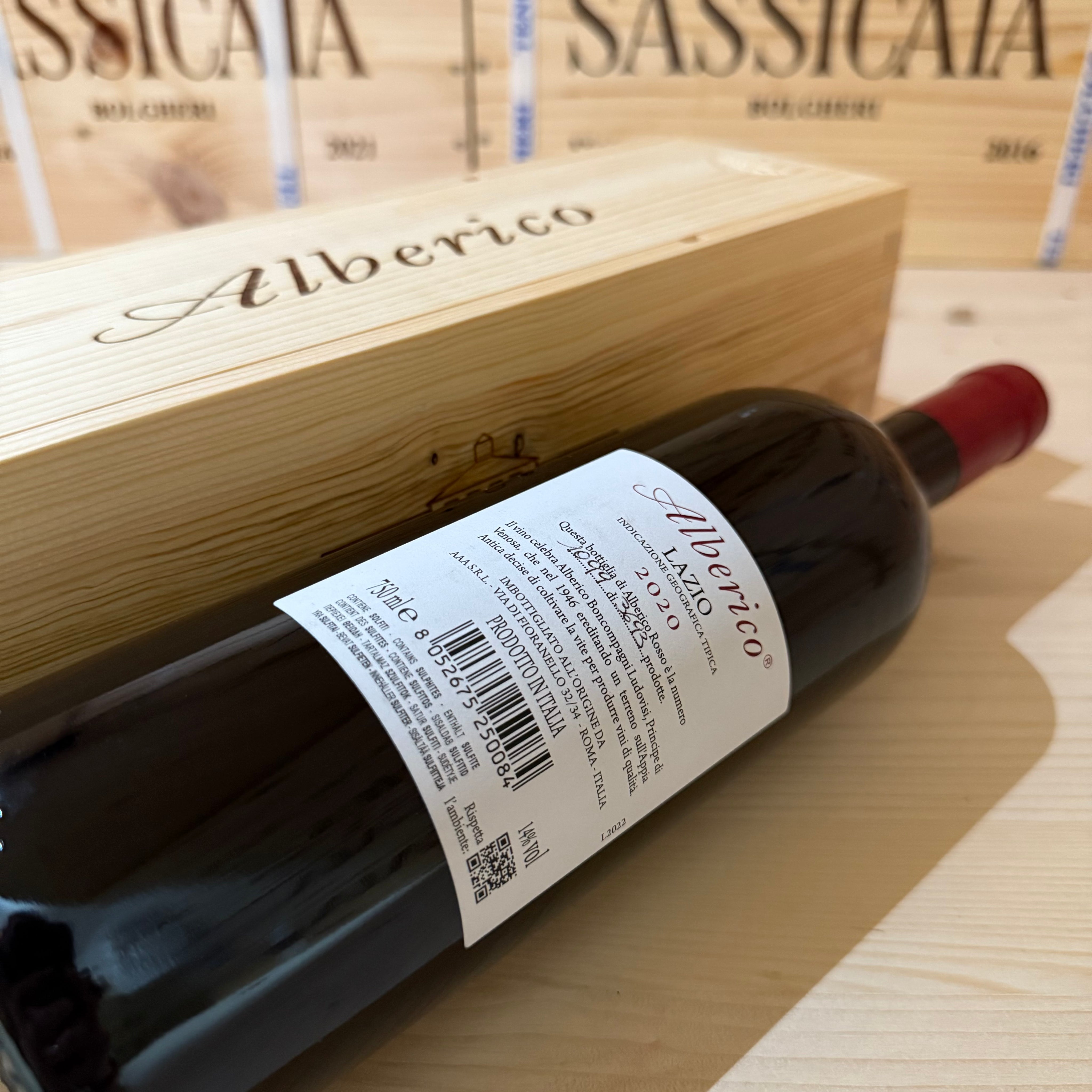 Alberico Rosso 2020 Tenuta Principe Alberico - in Cassa Legno