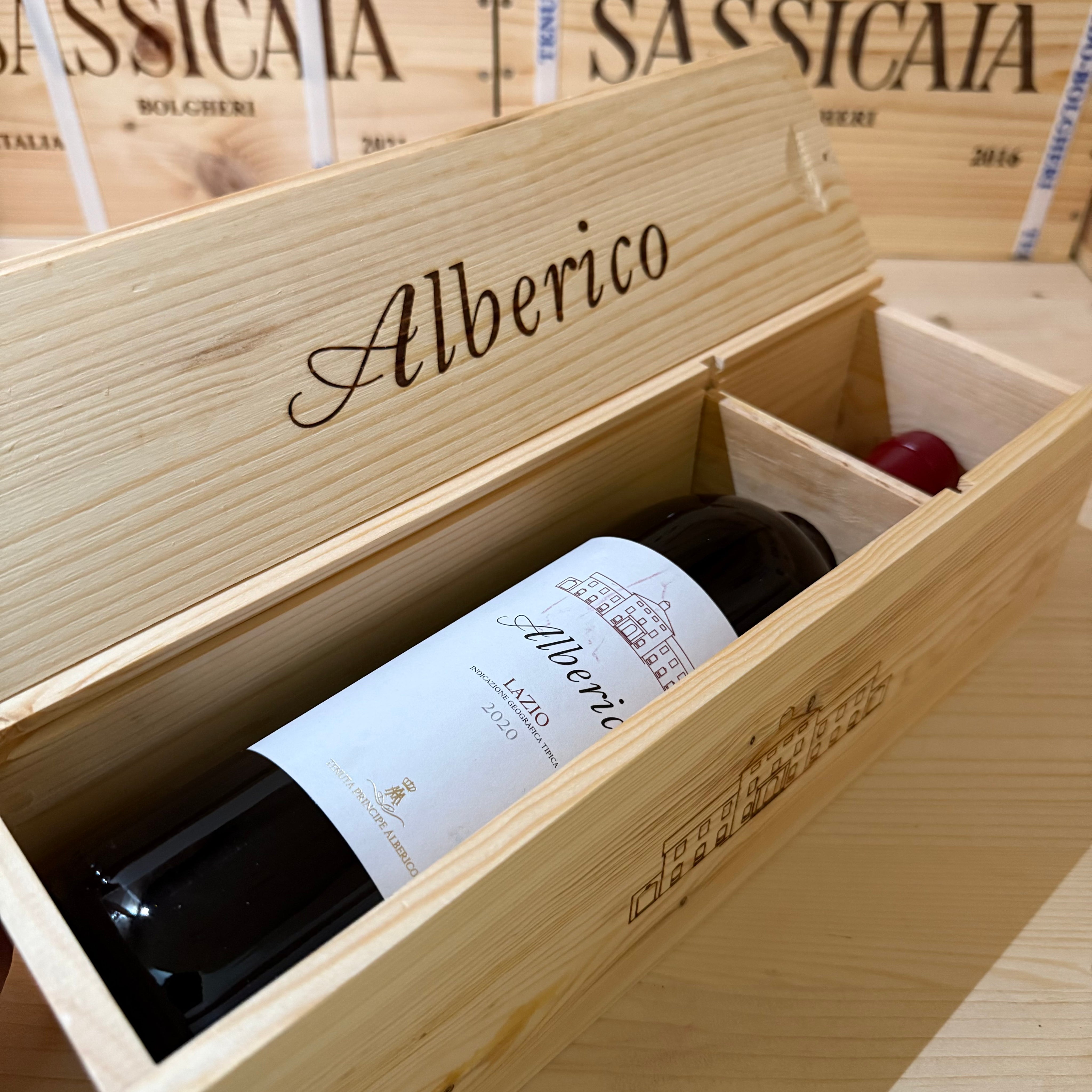 Alberico Rosso 2020 Tenuta Principe Alberico - in Cassa Legno