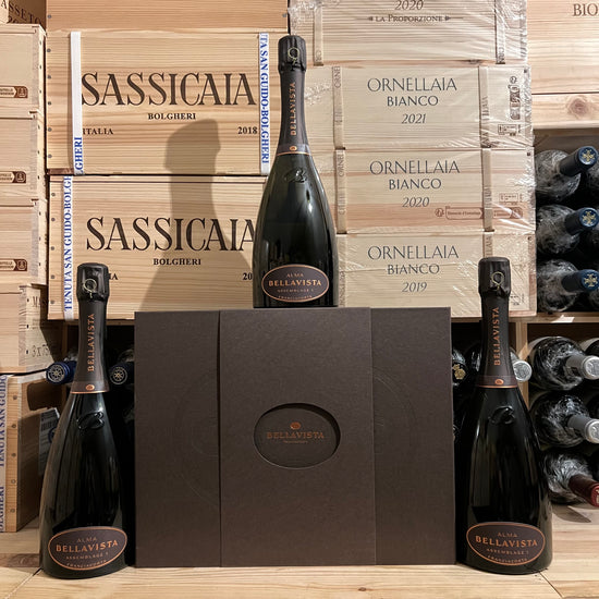 Alma Assemblage 1 Bellavista Franciacorta DOCG - Cofanetto Regalo 3 Bottiglie