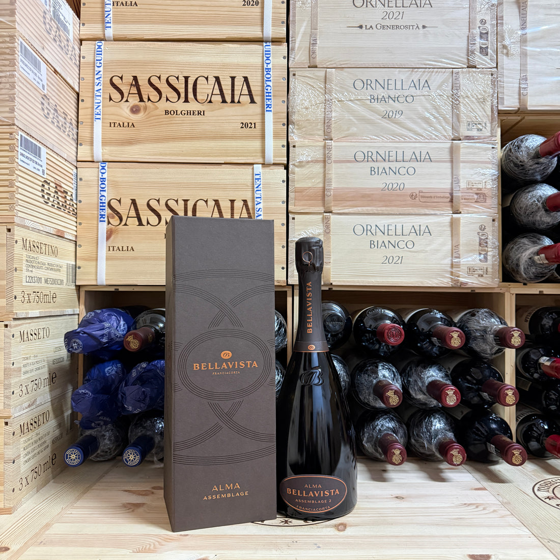 Alma Assemblage 2 Bellavista Franciacorta DOCG Astucciato